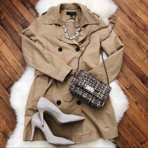 Forever 21 camel trench coat